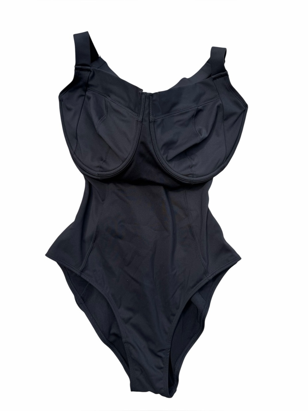 TA3 Black Lifty Corset Sculpting Slimming One Piece J/K Bust Medium Reg Long M